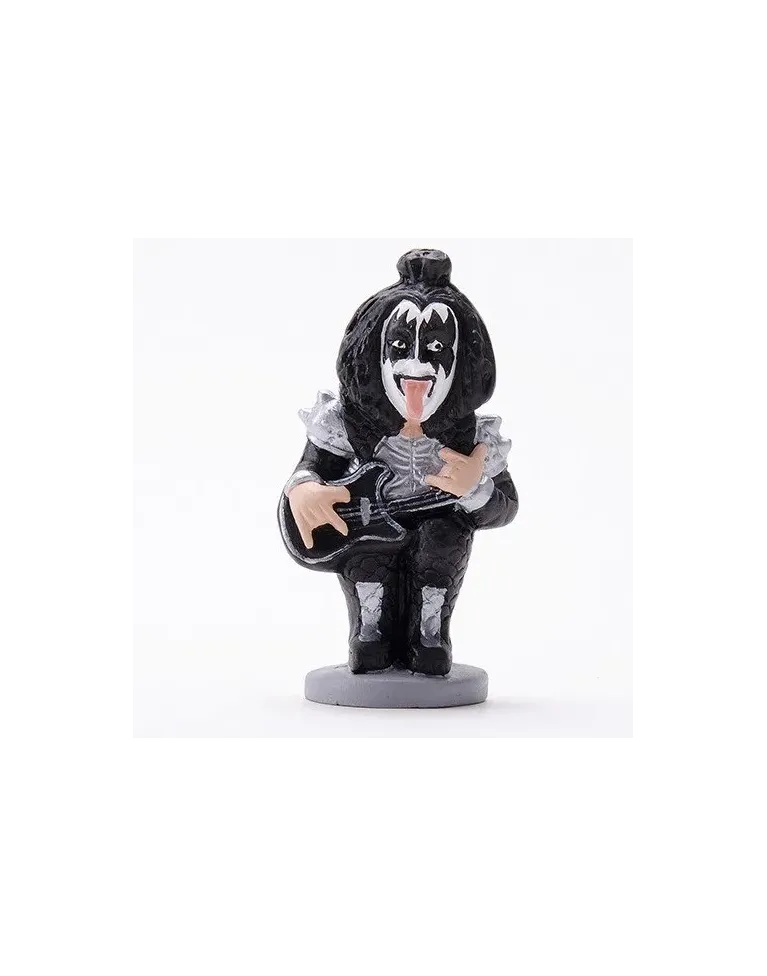 Figura de Caganer Gene Simmons de Alta Calidad - Compra Ahora