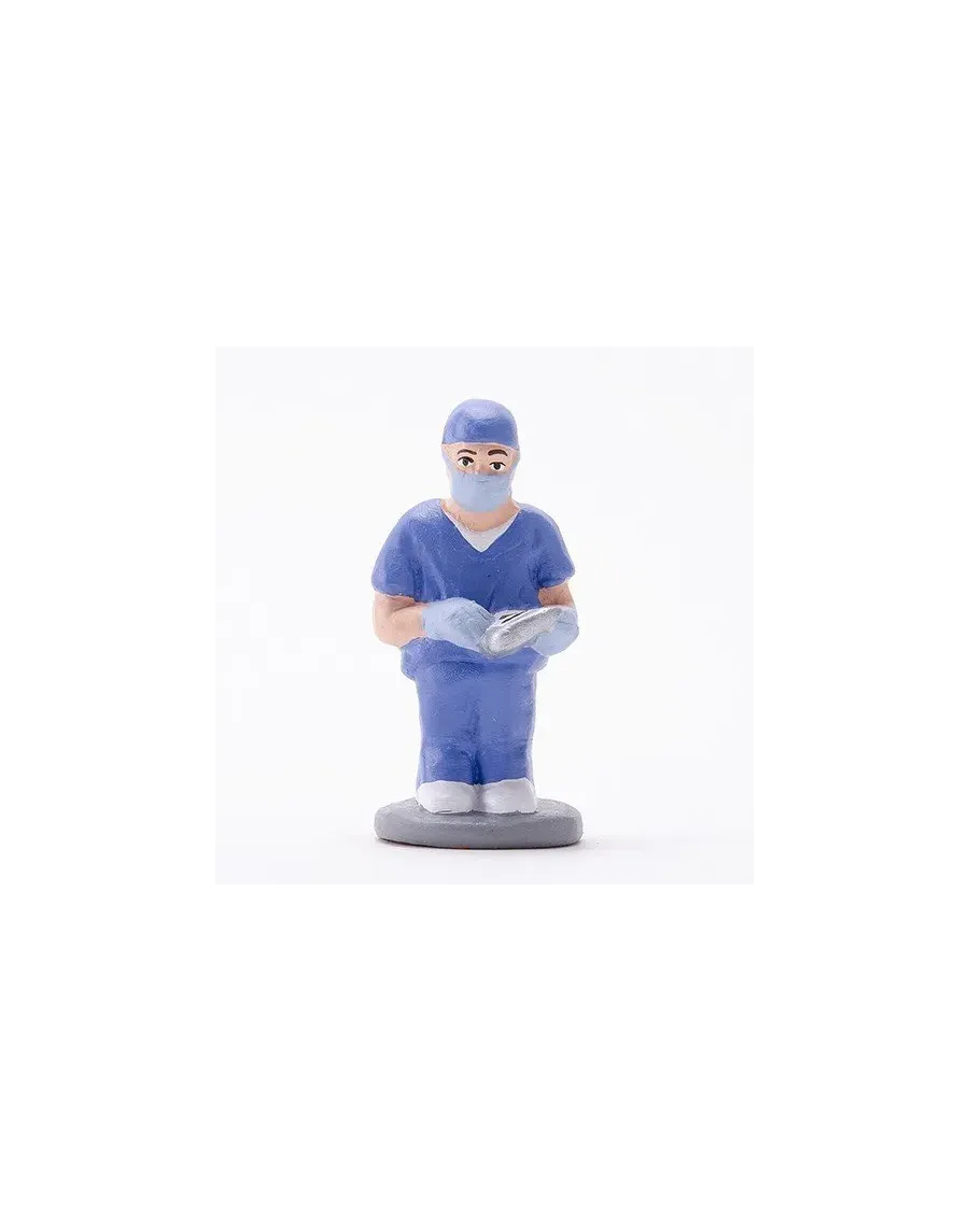 High-Quality Nurse Caganer Figure - Buy Now