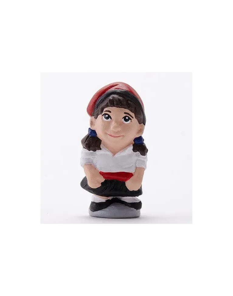 Figurine de Caganer Catalanet Nina de Haute Qualité