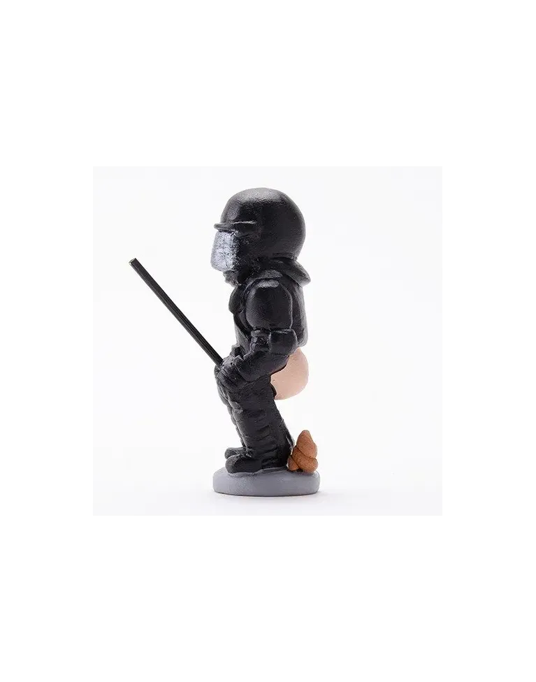 High-Quality Riot Police Caganer Figure - Buy Now