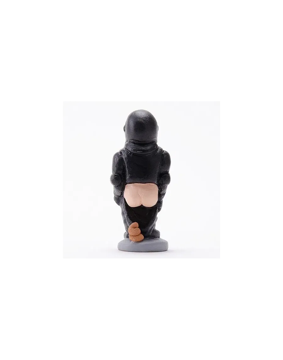 High-Quality Riot Police Caganer Figure - Buy Now