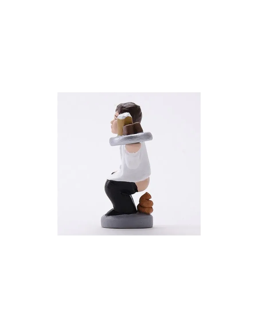 High-Quality Waiter Caganer Figure - Buy Now