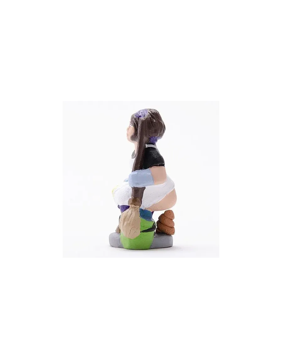 High-Quality Cleaning Lady Caganer Figure - Buy Now