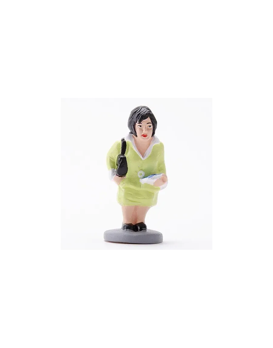 High-Quality Businesswoman Caganer Figure - Buy Now