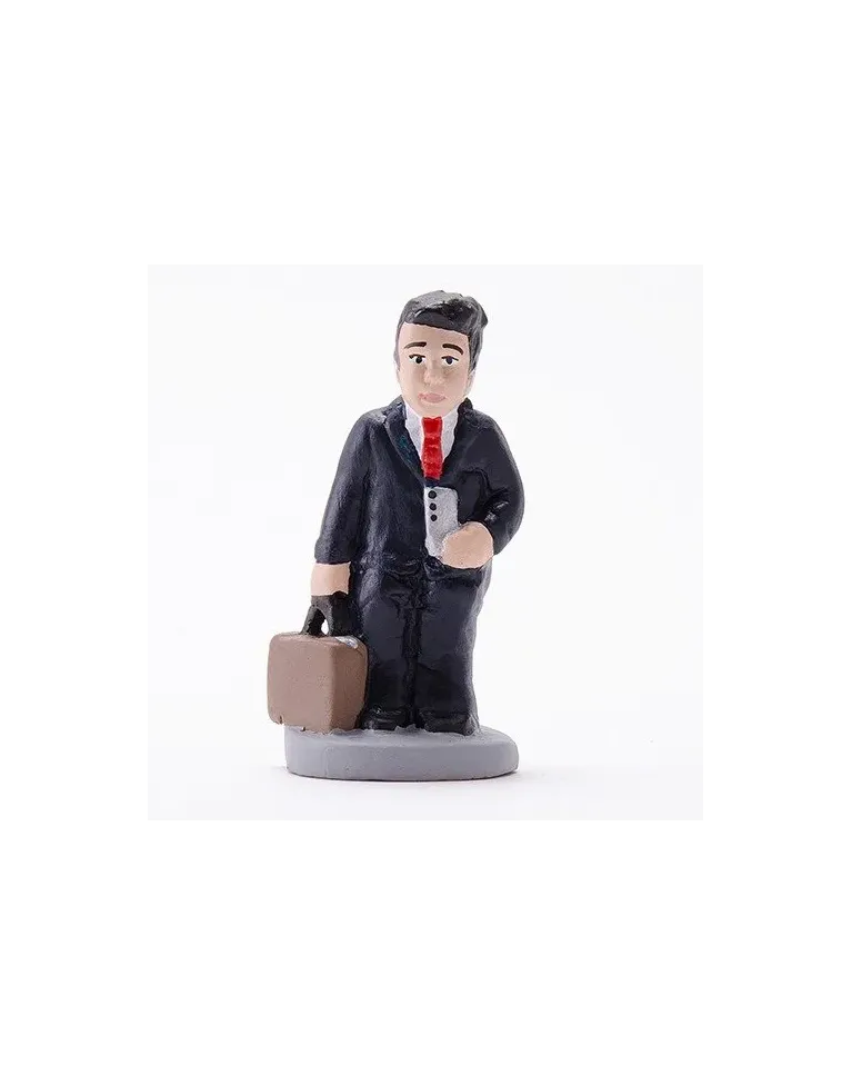 High-Quality Businessman Caganer Figure - Buy Now