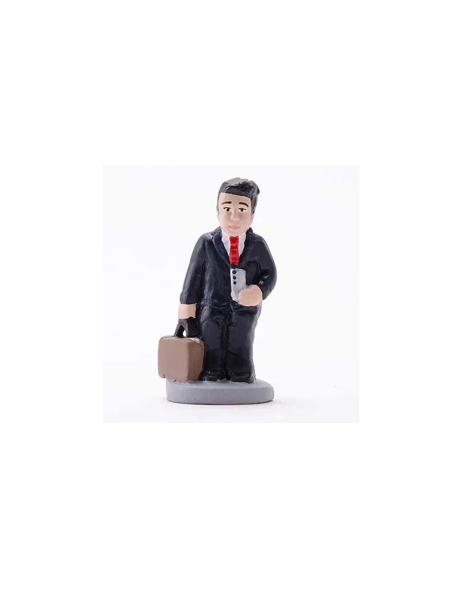 High-Quality Businessman Caganer Figure - Buy Now