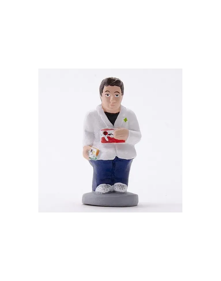 Figurine de Caganer Pharmacienne - Haute Qualité - Achetez Maintenant