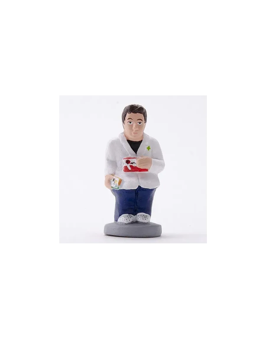 Figurine de Caganer Pharmacienne - Haute Qualité - Achetez Maintenant