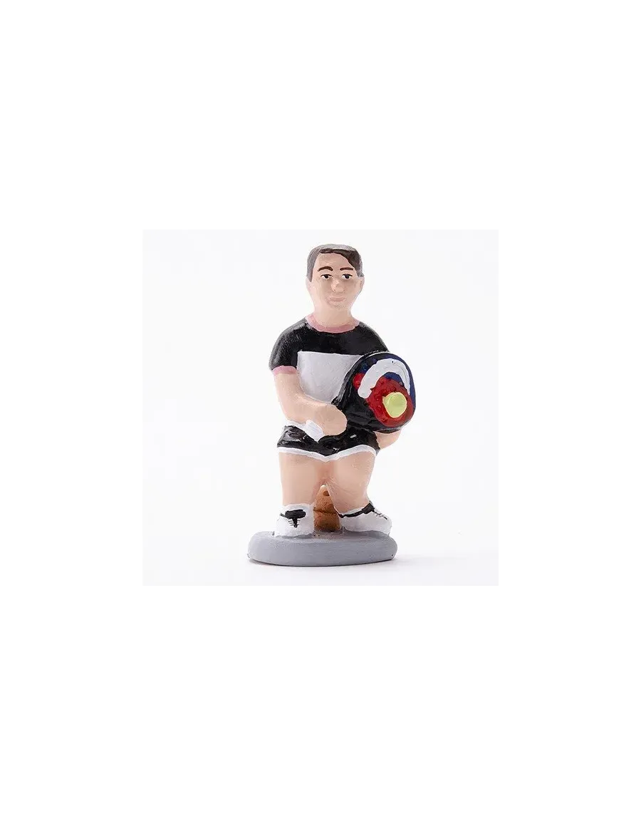 High-Quality Pádel Player Caganer Figure - Buy Now