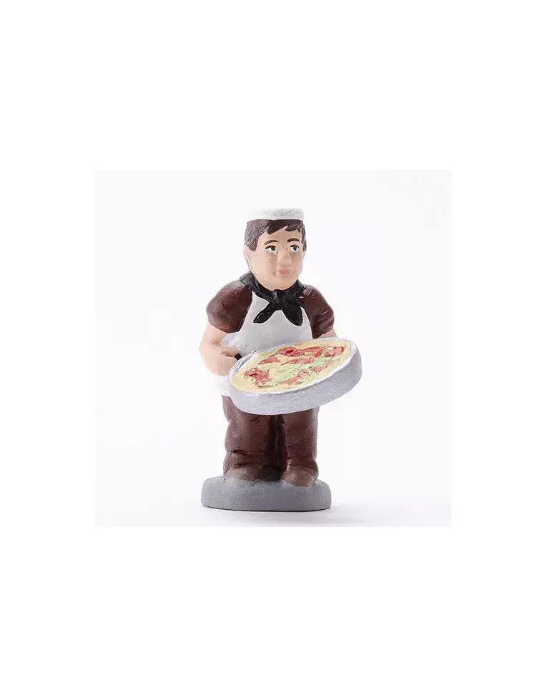 Figurine de Caganer Pizzaiolo de Haute Qualité - Achetez Maintenant