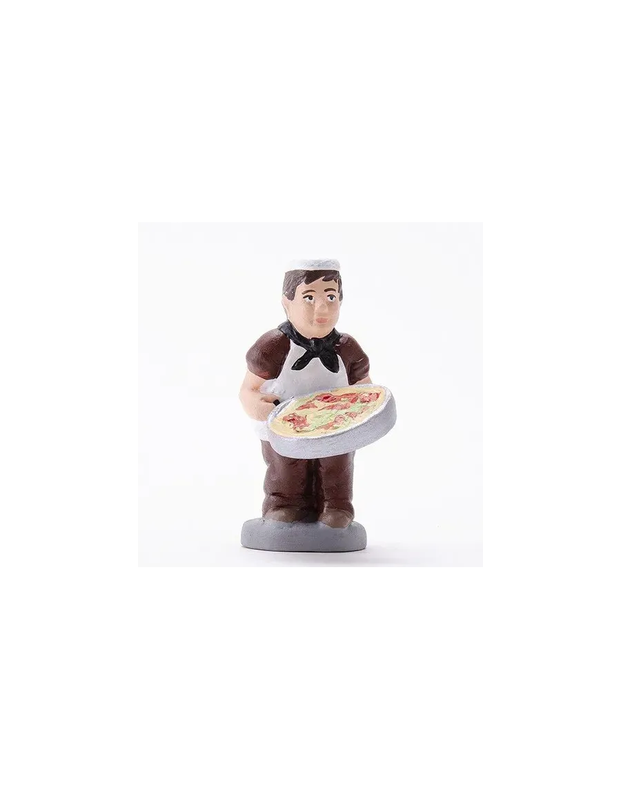 Figura de Caganer Pizzero de Alta Calidad - Compra Ahora