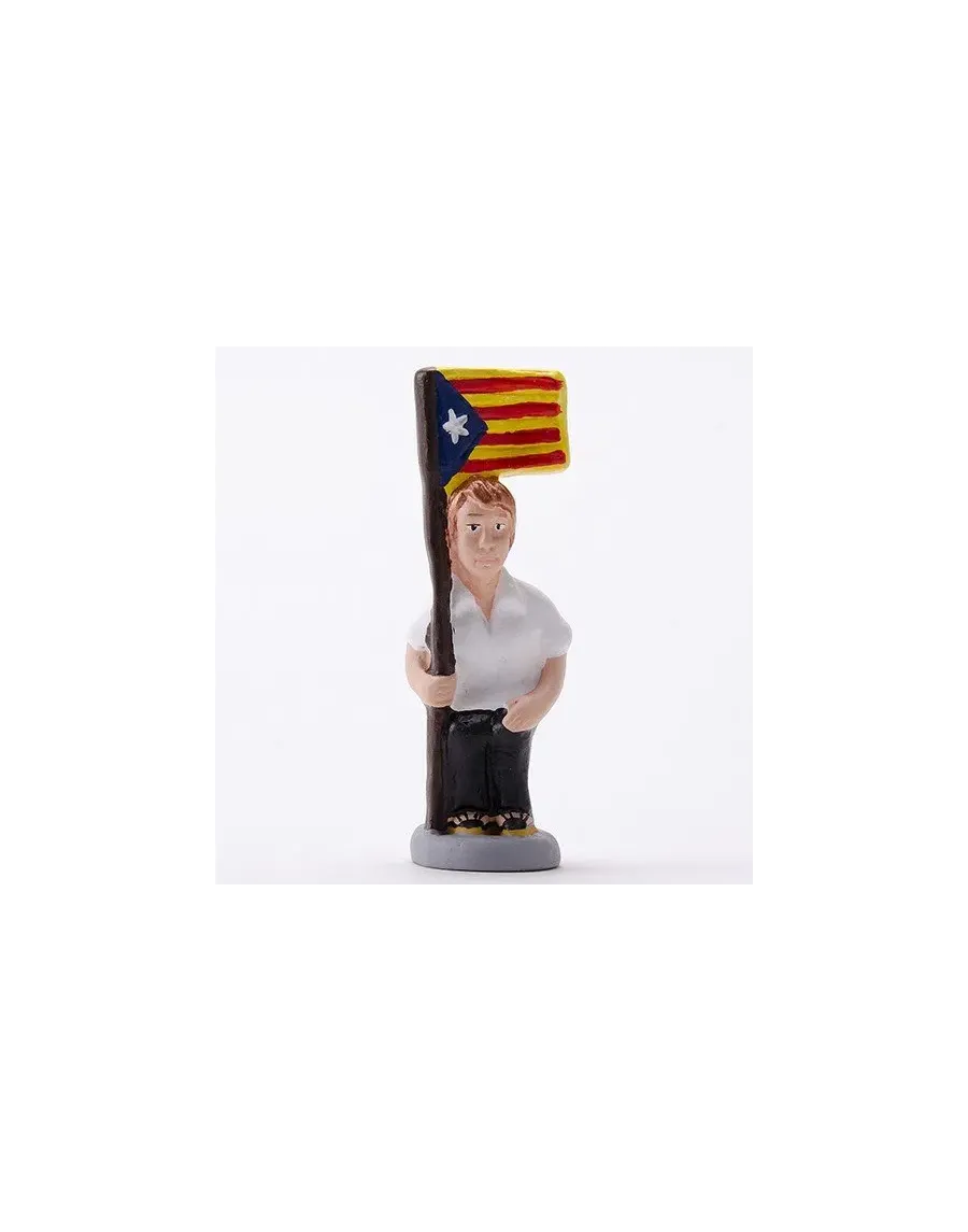 Figura de Caganer Noia con Estelada de Alta Calidad - Compra Ahora