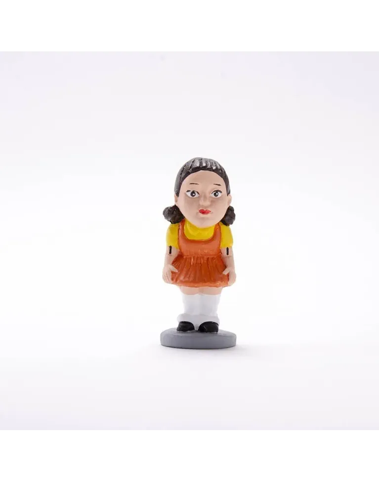 High-Quality Squid Game Doll Caganer Figure - Buy Now