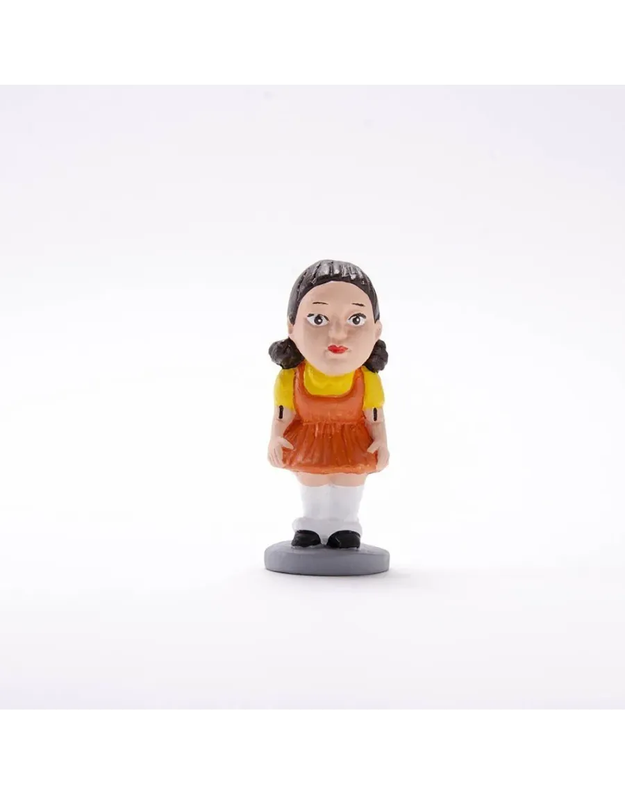 Figura de Caganer Nina Joc del Calamar - Alta Qualitat - Compra Ara