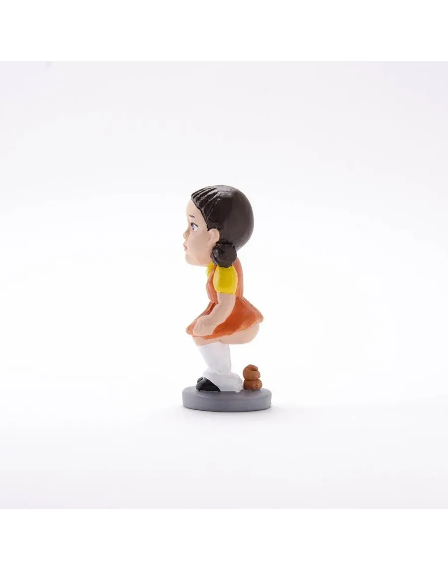 Figura de Caganer Nina Joc del Calamar - Alta Qualitat - Compra Ara