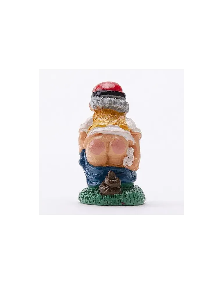 High-Quality Resin Grandfather Caganer Figure - Buy Now