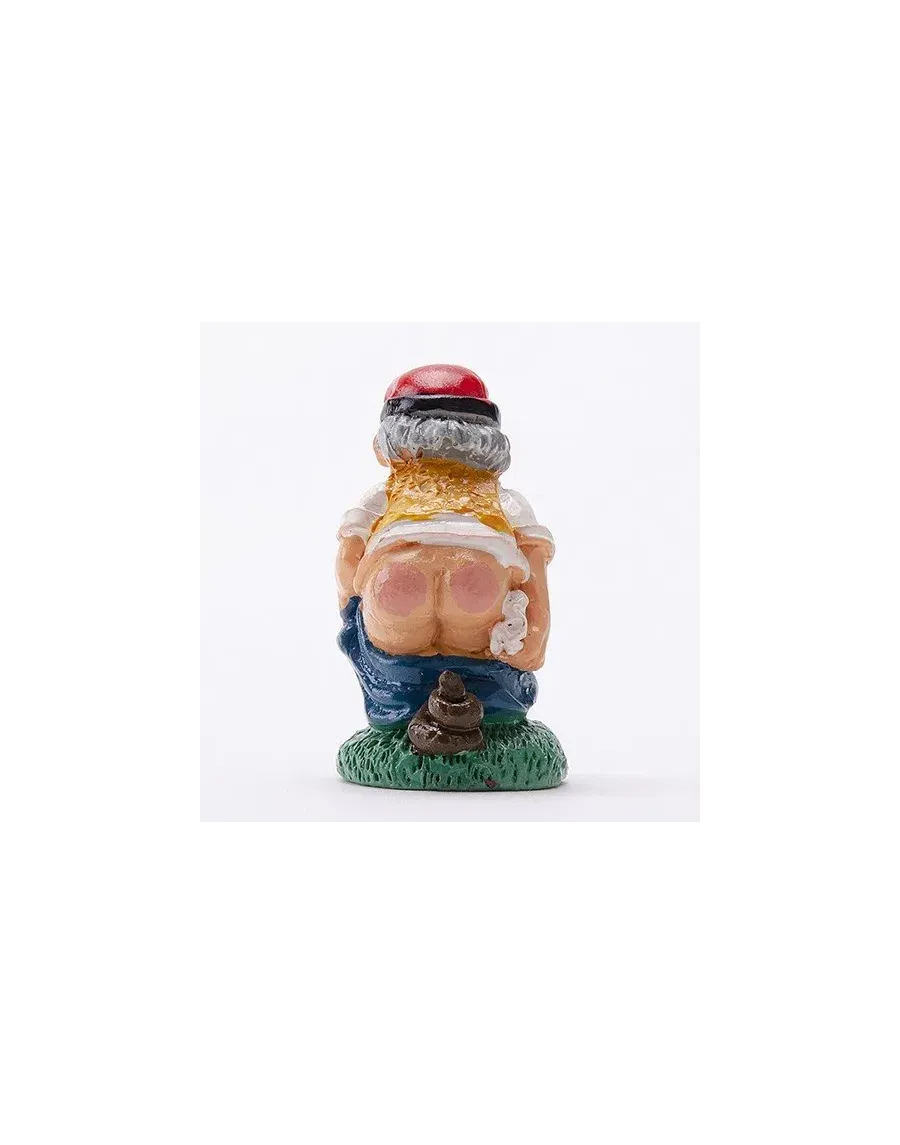 High-Quality Resin Grandfather Caganer Figure - Buy Now