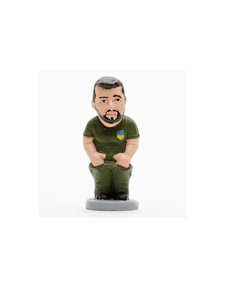 Figura de Caganer Zelenski de Alta Calidad - Compra Ahora