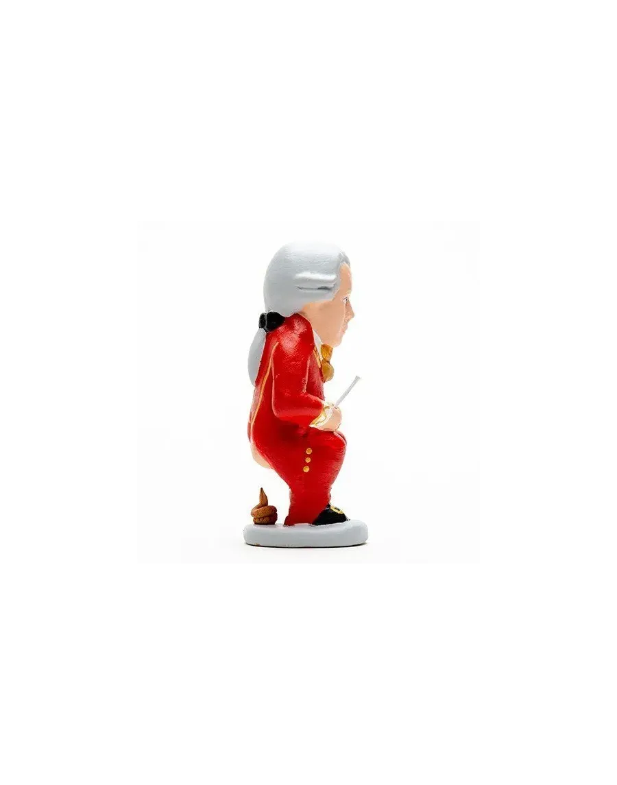 Figura de Caganer Mozart de Alta Calidad - Compra Ahora