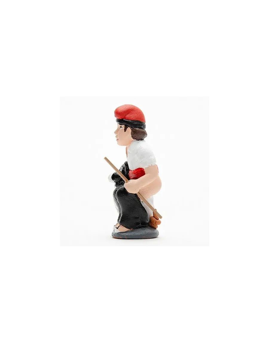 Caganer Catala amb gos Caganer Catala amb gos