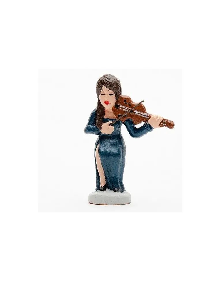 Figura de Caganer Violinista Chica - Compra Ahora