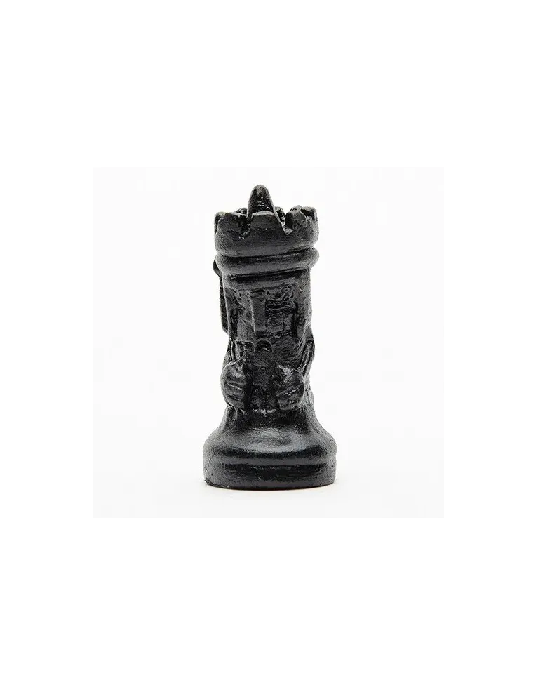 Figura de Caganer Escacs Torre Negra d'Alta Qualitat - Compra Ara