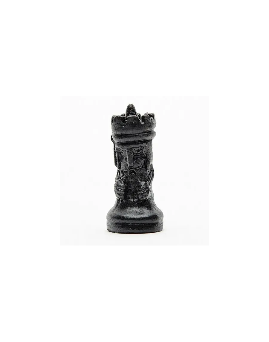 Figurine de Caganer Tour Noire d'Échecs de Haute Qualité - Achetez