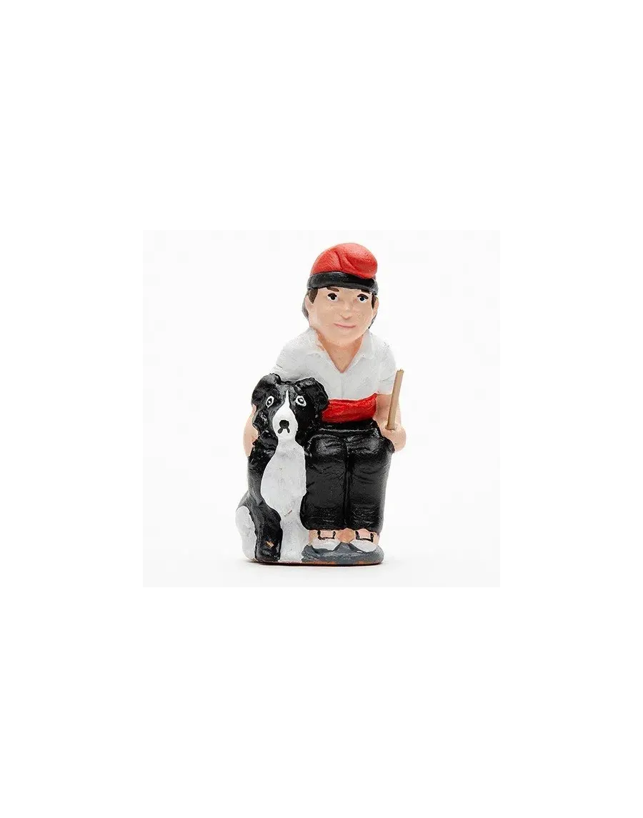 Figura de Caganer Català amb Gos d'Alta Qualitat - Compra Ara