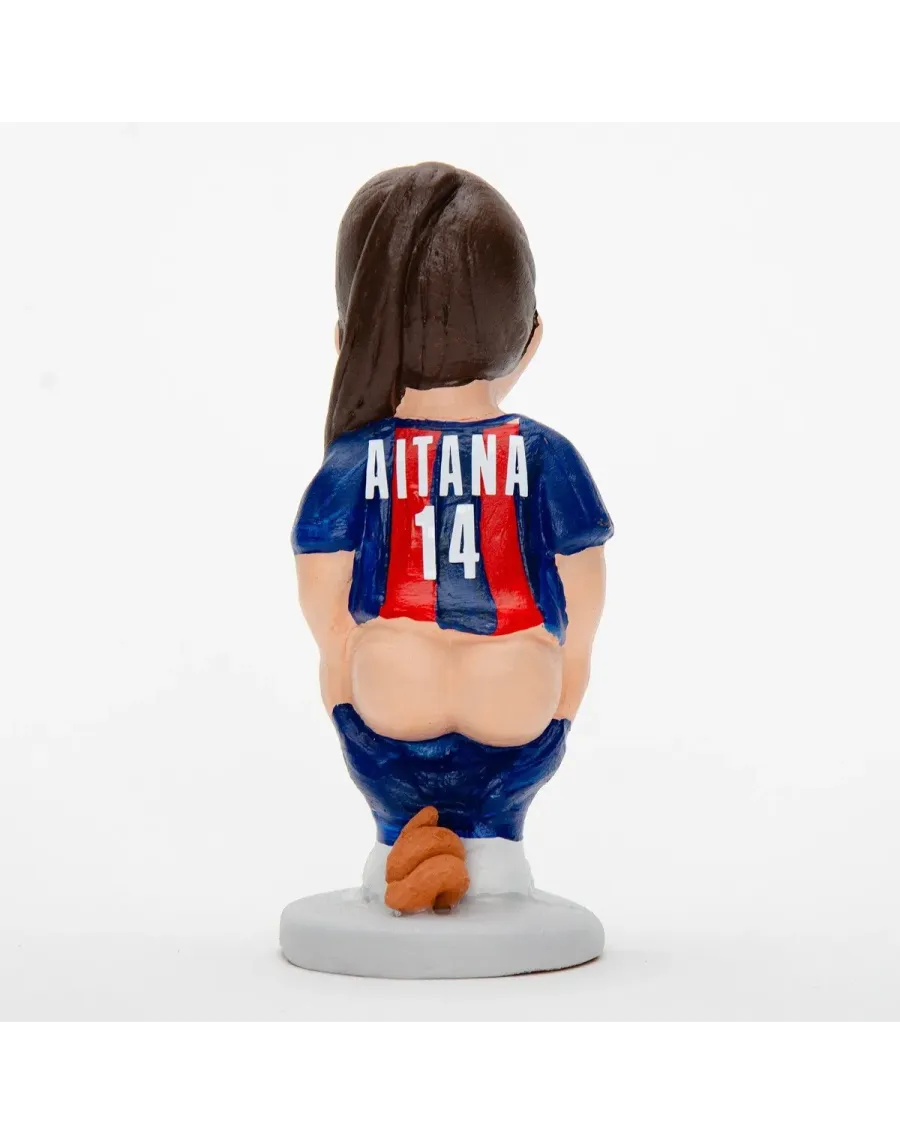 Figura de Caganer Aitana Bonmatí de Alta Calidad - Compra Ahora