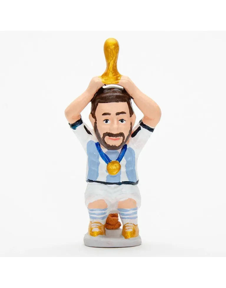 Figura de Caganer Messi Copa Mundial de Alta Calidad - Compra Ahora