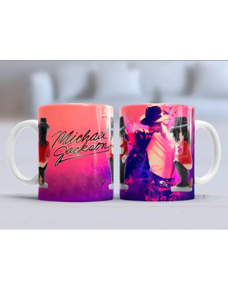 Taza Michael Jackson de Alta Calidad - Compra Ahora