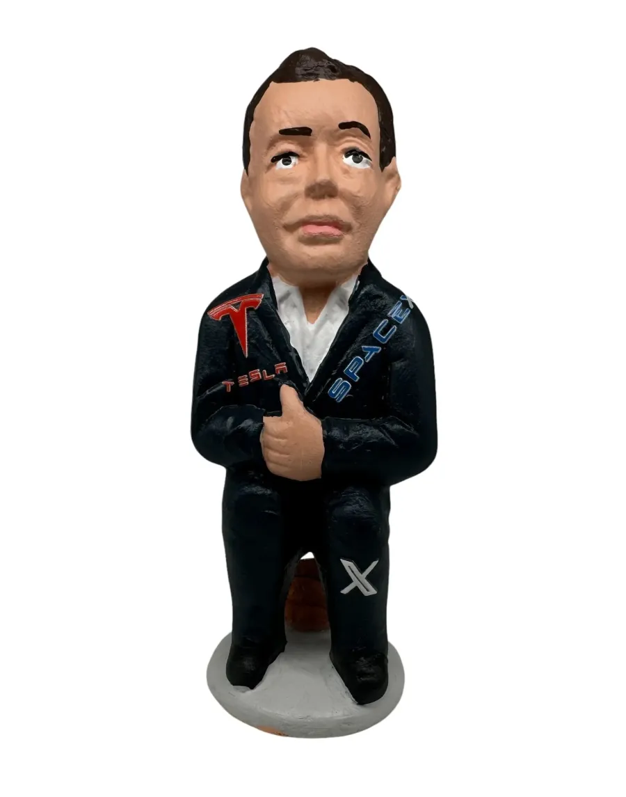 Figura de Caganer Elon Musk de Alta Calidad - Compra Ahora