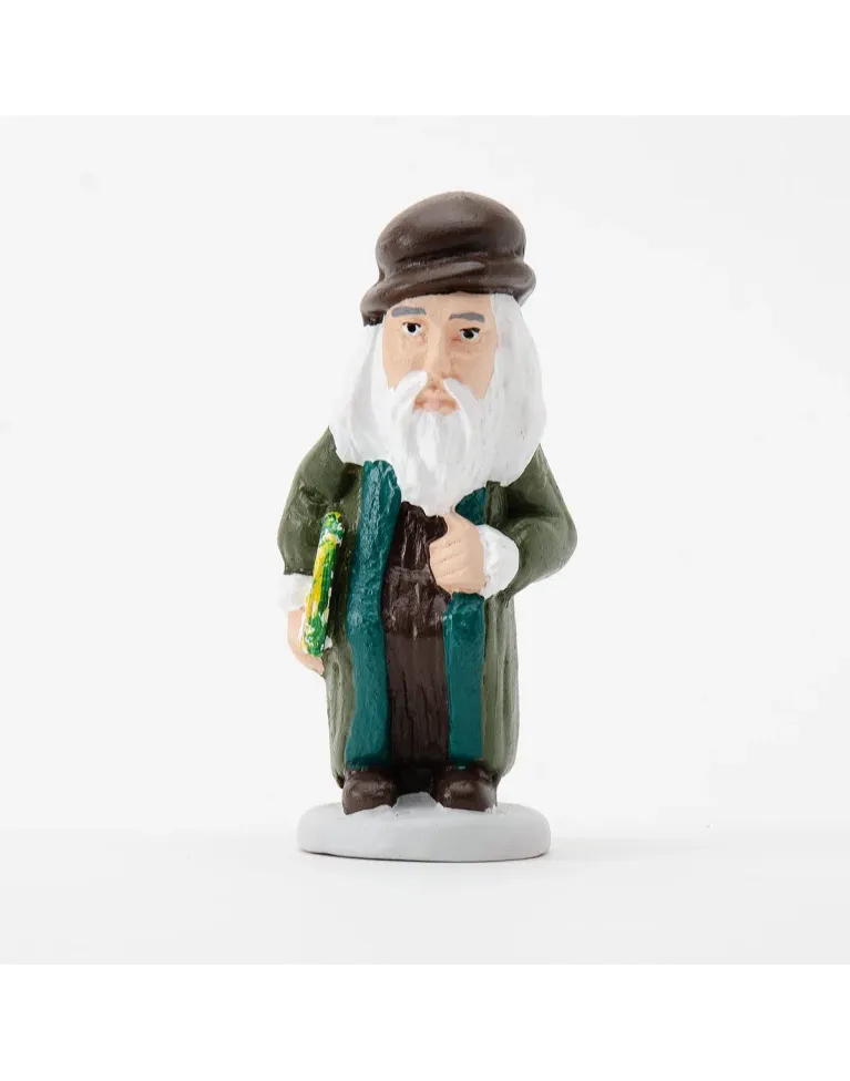 High-Quality Leonardo da Vinci Caganer Figure - Buy Now