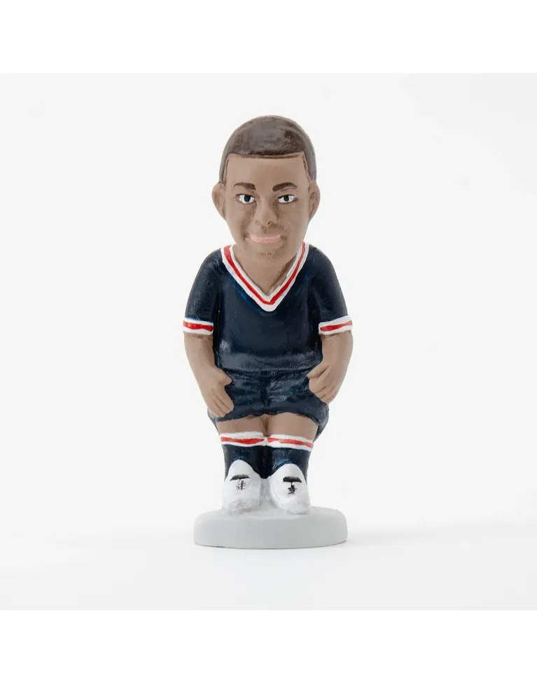 Figura de Caganer Kylian Mbappé de Alta Calidad - Compra Ahora