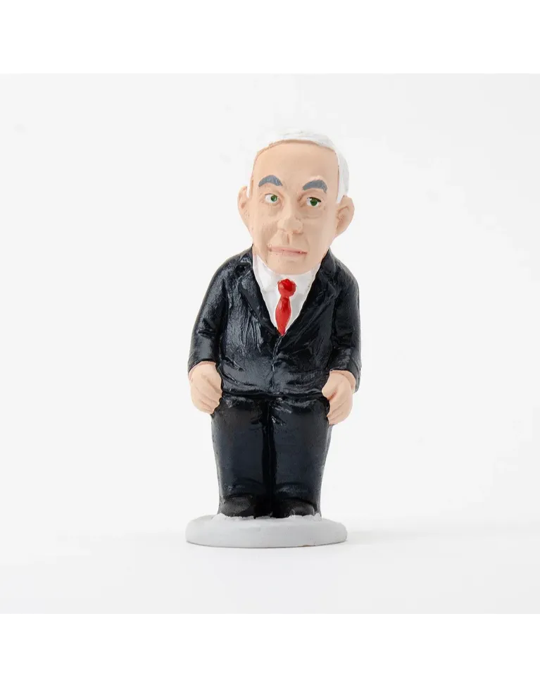 Figura de Caganer Benyamin Netanyahu de Alta Calidad - Compra Ahora