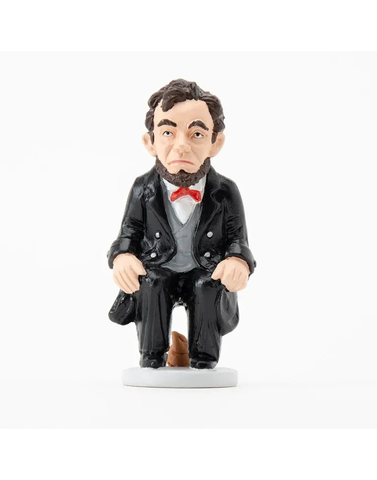 Figura de Caganer Abraham Lincoln de Alta Calidad - Compra Ahora