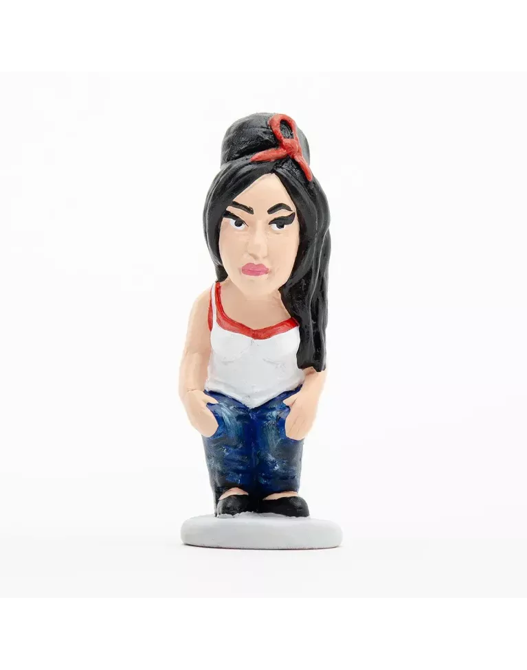 High-Quality Amy Winehouse Caganer Figure - Buy Now