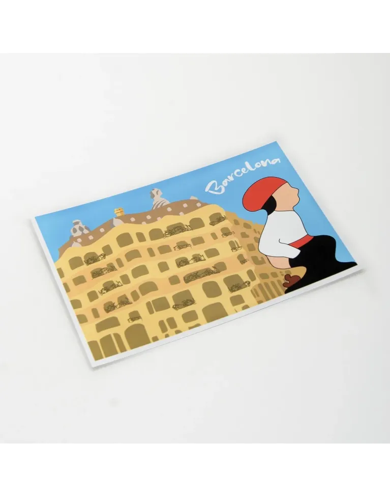 Postal del Caganer La Pedrera de Alta Calidad - Compra Ahora