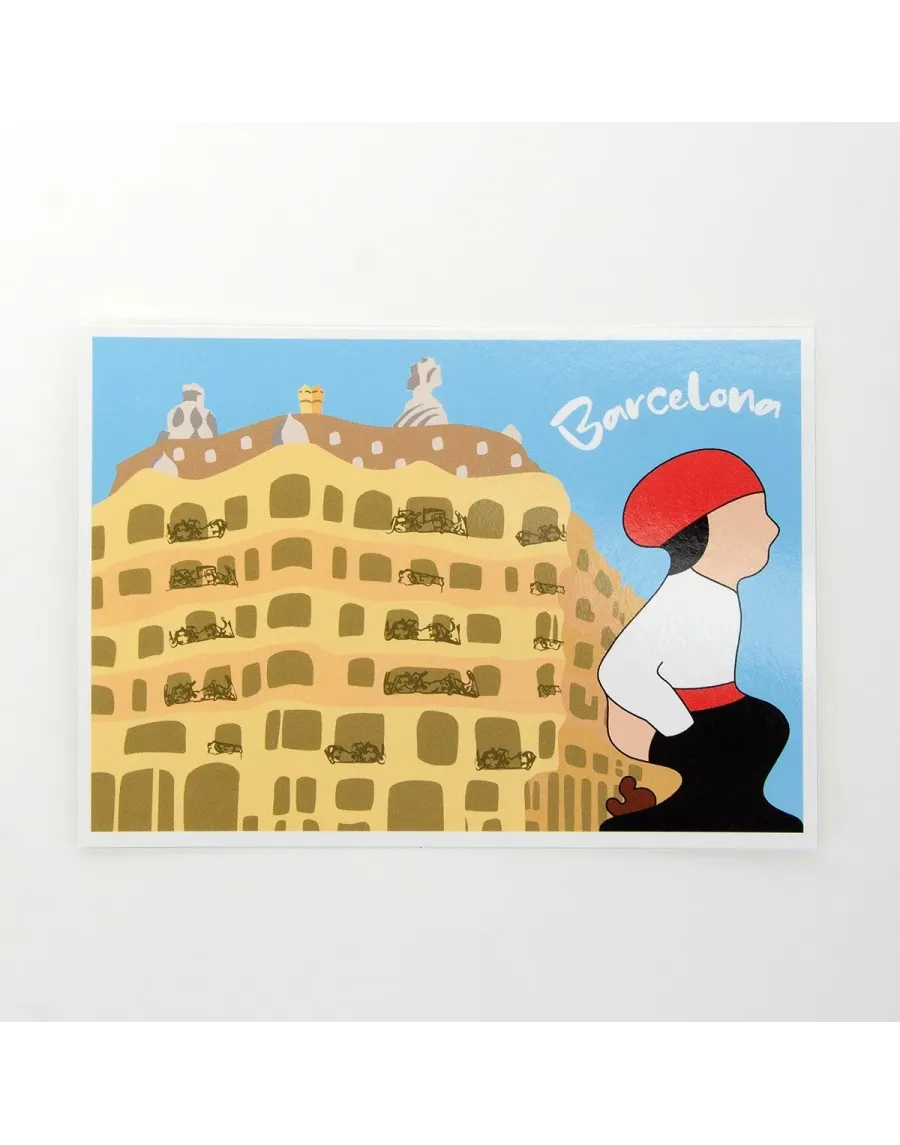 Postal del Caganer La Pedrera de Alta Calidad - Compra Ahora