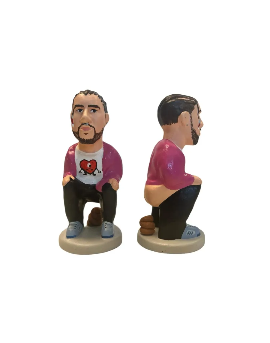 Figura de Caganer Bad Bunny de Alta Calidad - Compra Ahora