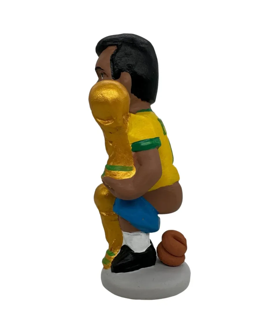 High-Quality Pelé Caganer Figure - Buy Now