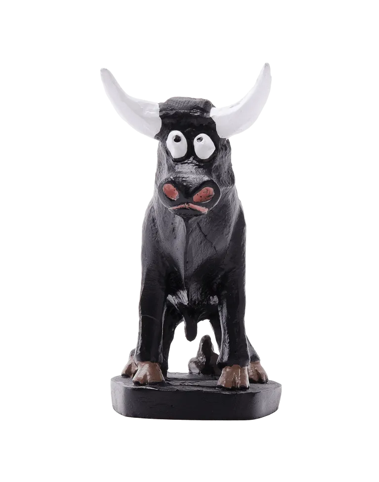 High-Quality Caganer Bull Figure - Buy Now