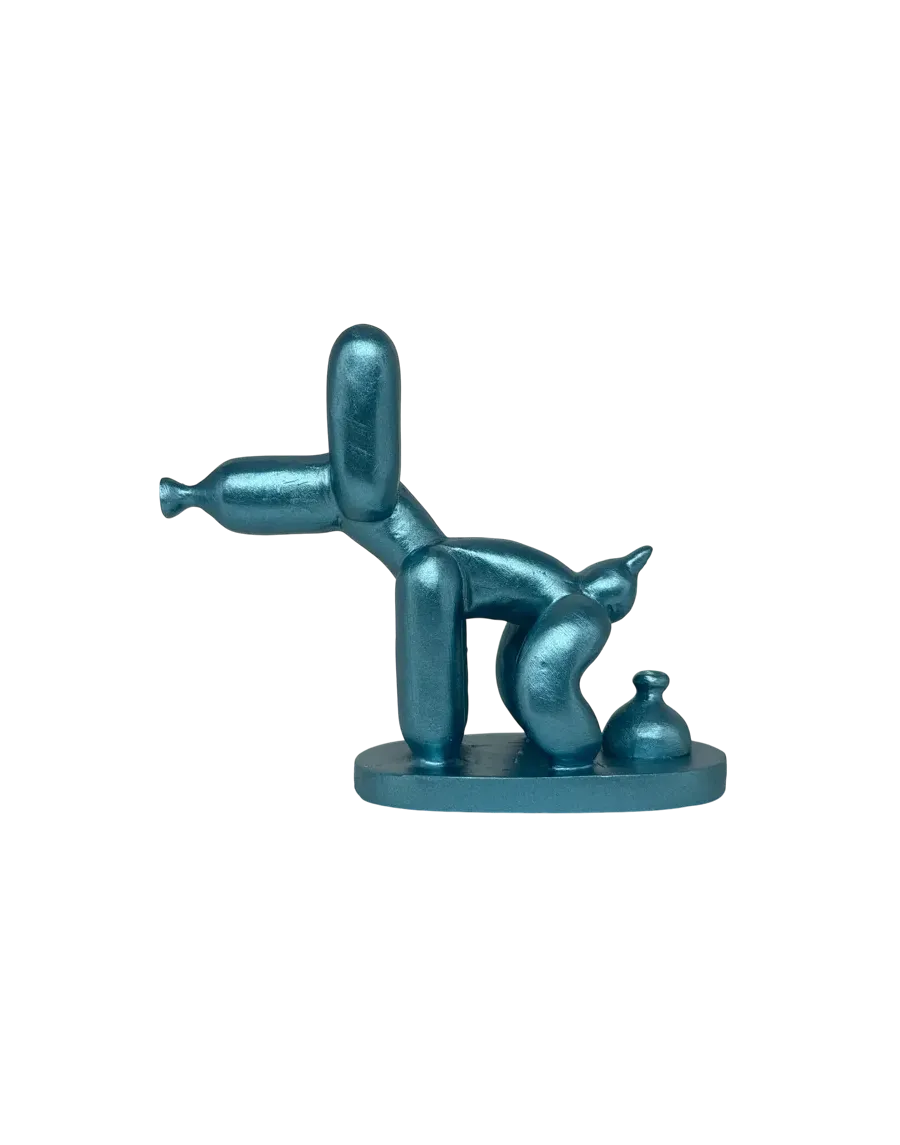 Caganer Balloon Dog - Jeff Koons