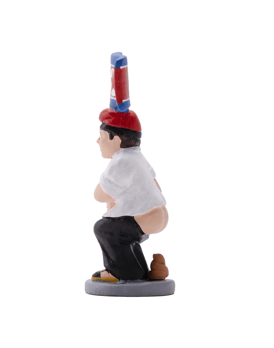 Figura de Caganer Bandera Corea del Nord d'Alta Qualitat - Compra Ara