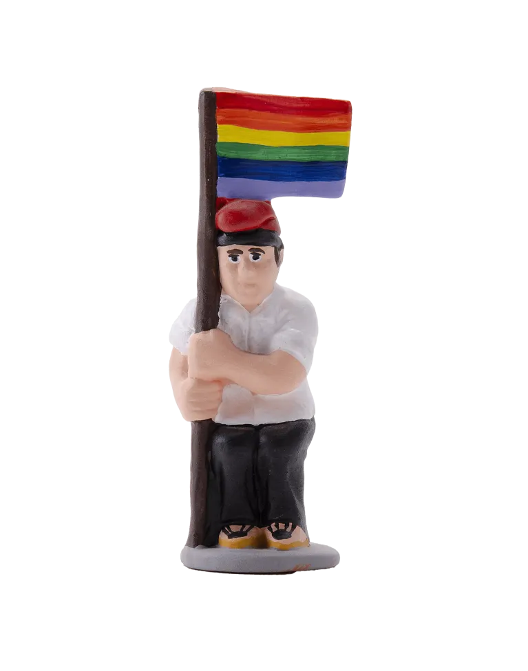 Figura de Caganer LGBT de Alta Calidad - Compra Ahora