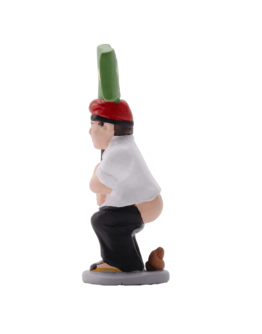 High-Quality Brazilian Flag Caganer Figure - Buy Now