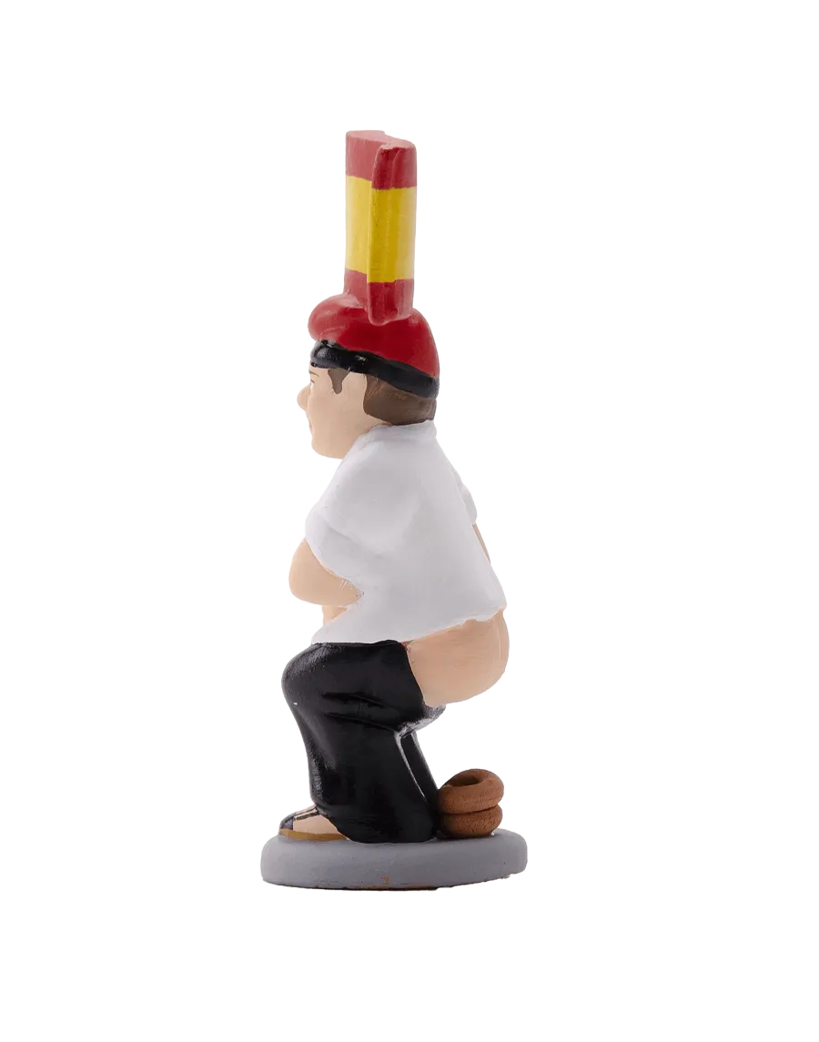 Figura de Caganer Bandera Española de Alta Calidad - Compra Ahora