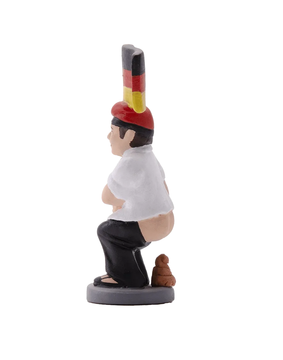 Figura de Caganer Bandera Alemana de Alta Calidad - Compra Ahora