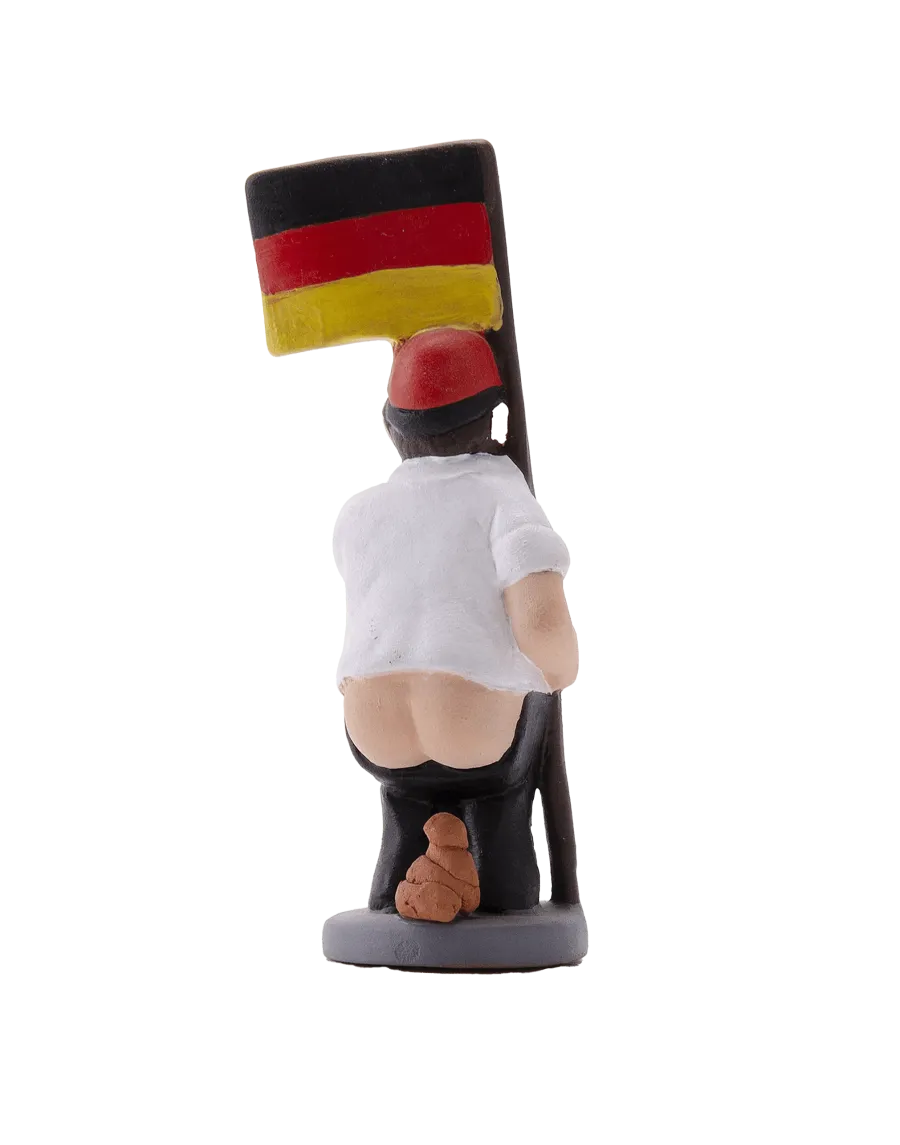 Figura de Caganer Bandera Alemana de Alta Calidad - Compra Ahora