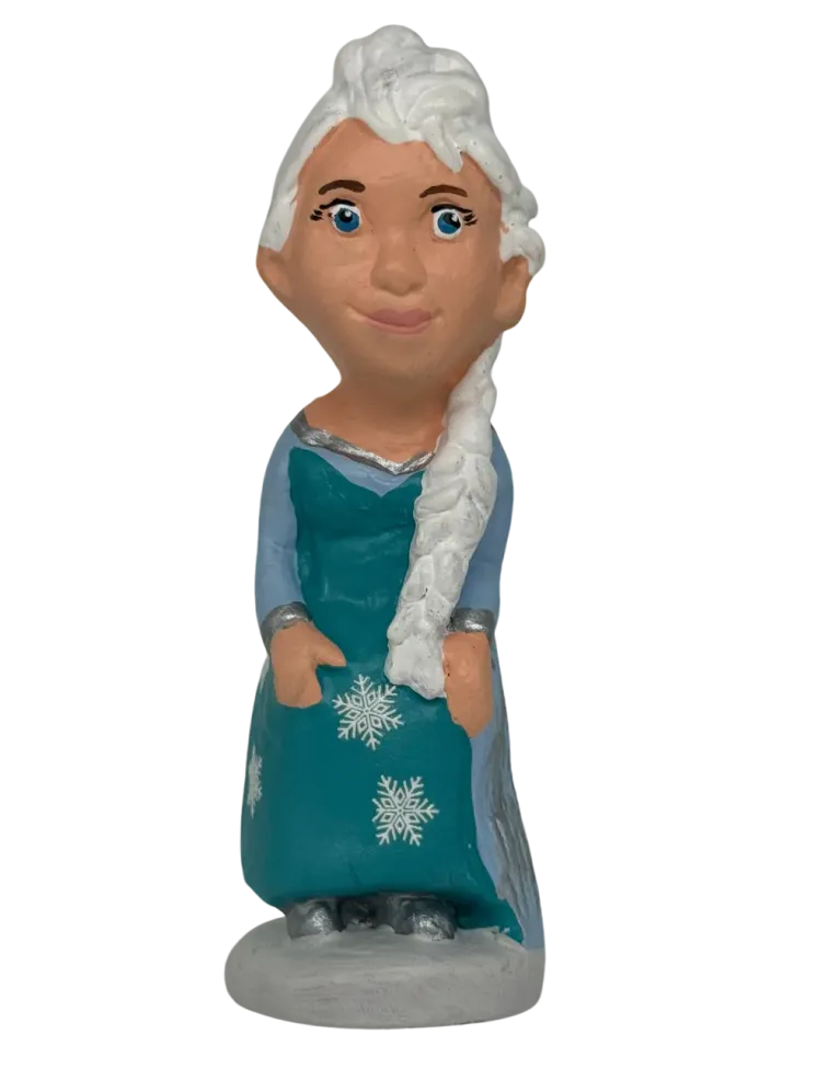 Caganer Elsa Frozen